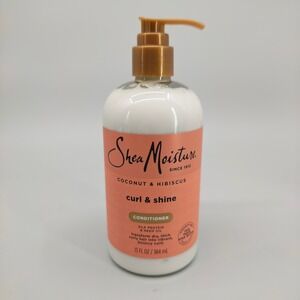SheaMoisture Coconut & Hibiscus Curl & Shine Conditioner 13oz Thick Curly Hair